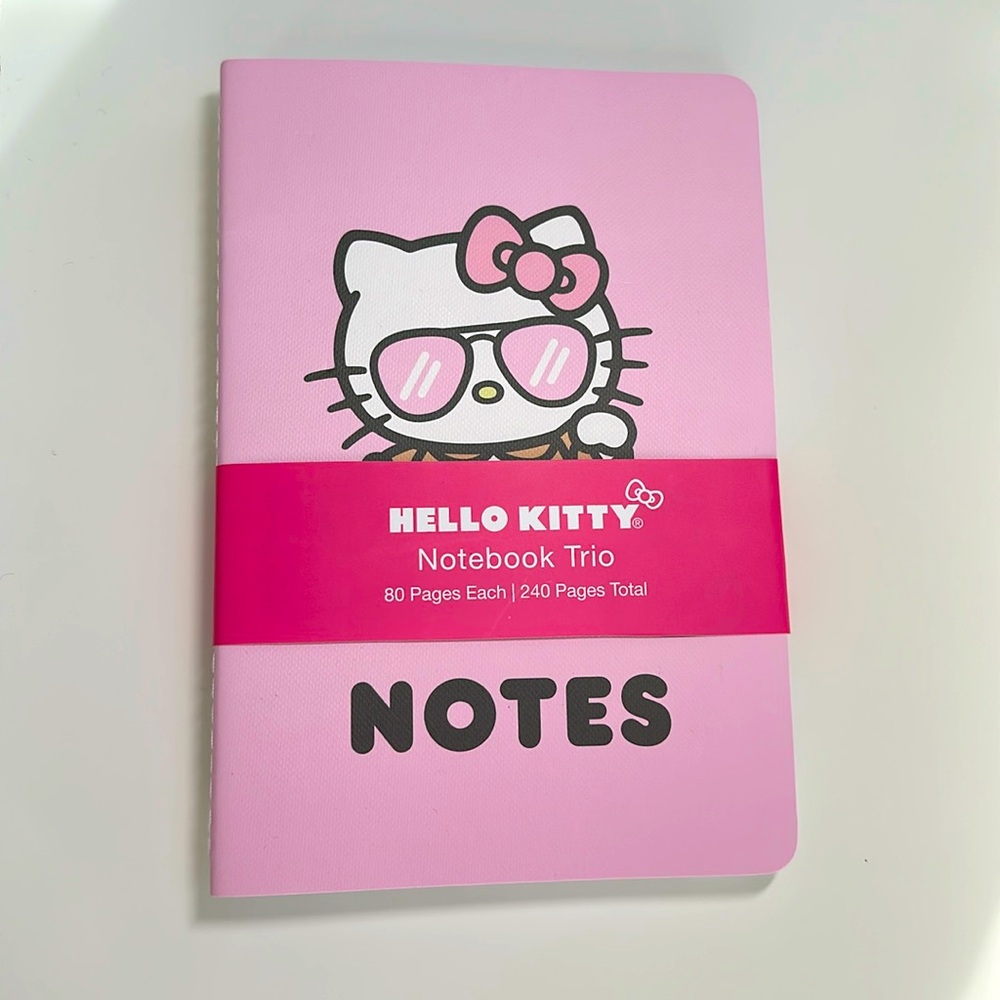 Hello Kitty Notebook Trio